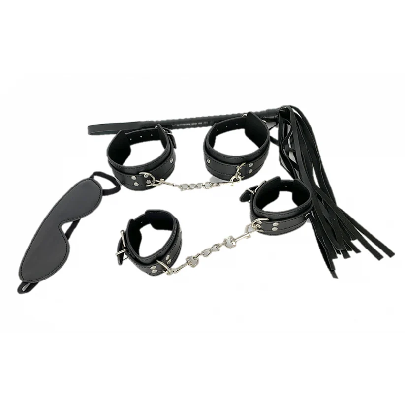 Kit Bondage Slut 4 Set Black