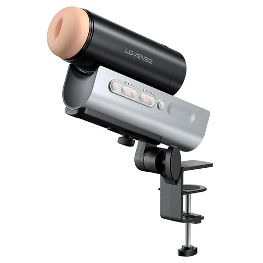 Masturbador Lovense Solace Pro para Ellos: Placer Interactivo con Empuje Automático