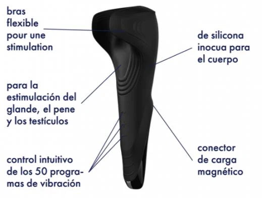 Masturbador para hombres Satisfyer Wand
