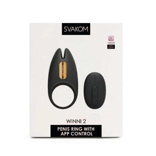 Anillo Vibrador para el pene Winni 2 con APP SVAKOM