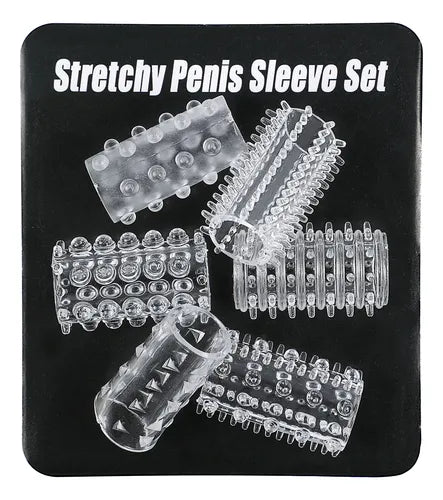 Set de Semi Fundas Texturizadas para el Pene