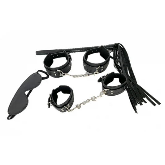 Kit Bondage Slut 4 Set Black
