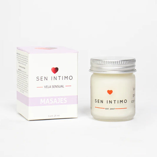 Vela sensual para masajes con Feromonas